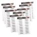 FOYTOKI Black Eyebrows 10pcs Imitation Eco Eyebrow Sticker Stickers Waterproof Hair Eyebrows Beauty Eyebrow Stickers 4d