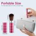 Andibro 2Pcs Retractable Kabuki Makeup Brush Portable Travel Foundation Brush Loose Powder Brush Blush Makeup Brushes Face Liquid Foundation Sunscreen Brush Extensible Contour Makeup Brush with Cover - Buy Online on SooperMarket.com