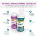 Wipex Fitness Equipment Wipes - Natural Plant-Based Gym Cleaner 50 Count Lemongrass & Eucalyptus - Ideal for Home Gym & Yoga Mats - Buy Online on SooperMarket.com