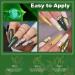 Lavender Violets 15ml Gel Nail Polish in Tree Green - UV LED Soak Off, Manicure Pedicure Curing with Nail Lamp - A0187 - Buy Online on SooperMarket.com