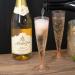 Homy Feel Rose Gold Glitter Plastic Champagne Flutes - 30 Pack, 5oz Disposable Glasses for Party & Mimosa Bar - Buy Online on SooperMarket.com