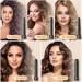 Curling Wand Iron 5-in-1 with PTC, LCD, Temperature Control - Black - Buy Online on SooperMarket.com
