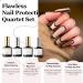 Modelones 32 PCS Gel Nail Polish Kit 28 Colors Nude Brown Gel Polish with Glitter & Glossy & Matte Gel Top Base Coat Glitter Nude Brown Red Pink Gel DIY Home Nail Curing Gifts for Women - Buy Online on SooperMarket.com