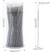 G2PLUS 400PCS Micro Applicators Brushes - Crystal Black Disposable Swabs for Eyelash Extensions Crafting - Buy Online on SooperMarket.com