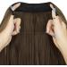 OMGREAET Brown Ombre Wavy Curly Halo Hair Extensions - Light Brown to Light Blonde - 20 Inch - Heat Friendly Fiber - No Clip - Buy Online on SooperMarket.com