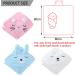 Soft Hooded Baby Towel Set - 2 Pack | Large Absorbent Bath Towels with Unique Animal Design | Perfect Newborn Essential Gift for Boys and Girls | White - Buy Online on SooperMarket.com