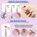 KINGMAS 10Pcs Nail Art Brushes Nail Gel Polish Painting Brush Drawing Pen Nail Liner Brush and Nail Dotting Pen for Gel Polish DIY Manicure Salon at Home - Buy Online on SooperMarket.com