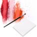 Nail Art Mixing Paper L Size One Piece Dual Sided Manicure Cosmetic Mixing Paper Pad with Angle Brush - Buy Online on SooperMarket.com