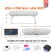 SAVILAND Foldable Nail Arm Rest | Soft Leather Nail Pillow & Non-Slip PVC Mat for Nail Techs | Essential Salon Accessory for Acrylic Nails - Buy Online on SooperMarket.com