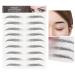 Long Lasting Waterproof Eyebrow Tattoo Sticker for Women - BLACK-05 - Buy Online on SooperMarket.com