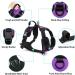 Joytale Reflective Dog Harness for Medium Dogs - Soft Padded Adjustable & Breathable with Control Handle - Purple (1 Pack) - Buy Online on SooperMarket.com