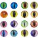 JJG 40PCS 20mm Dragon Eyes Glass Cabochon Set - Jewelry Findings for Pendants & Dolls - Buy Online on SooperMarket.com