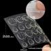 ILamourCar False Nails Stickers 240 Pcs Double-Side Glue Nail Sticker Waterproof Breathable False Nail Glue Stickers for DIY Nail Art Decoration (10 Sheets) - Buy Online on SooperMarket.com