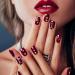 PAGOW 16 Sheets Heart Nail Art Stickers - Self-Adhesive Love Decals for Nail Decoration - Fingernail Stickers for Women, Girls, Kids - Buy Online on SooperMarket.com