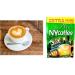 NYCoffee 3 in 1 Instant Coffee sachets|3 Flavours - Salted Caramel Vanilla & Irish Flavours Bundled with Temas Store Coffee Stirrers & Coffee Sleeves & Reusable Plastic Coffee Cup|36 Coffee Sachets - Buy Online on SooperMarket.com