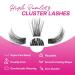 CALAILIS Cluster Lashes 120Pcs Mega Volume Superfine Individual Lashes | Reusable Wispy Eyelash Clusters | DIY Eyelash Extension | Natural Look | 703MIX-C - Buy Online on SooperMarket.com