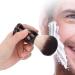 Ankroyu Handmade Razor Brush - Professional Foam Brush for Beard & Hairdressers | Soft Hair Cleansing Brush with Wooden Handle - Buy Online on SooperMarket.com