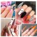 Sularpek Professional Nail Art Liner Brush Set - 3PCS UV Gel Painting Brushes for Short Strokes, Details, Blending, and Elongated Lines - White Marble Design - Buy Online on SooperMarket.com