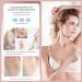 Permanent Painless Laser Hair Removal Device for Women - 999,999 Flashes, 5 Energy Levels, 2 Modes - Ideal for Face, Body, Bikini - Gold+White - Buy Online on SooperMarket.com