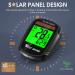 Bike Computer with Solar Energy | Wireless Bicycle Speedometer & Odometer | Waterproof LCD Backlight | Multi-Function Cycling Computer - Buy Online on SooperMarket.com