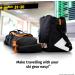 Ski Bag & Boot Bag Combo for Air Travel - Orange Sukoa Ski Luggage Set for Snow Gear & Accessories - Buy Online on SooperMarket.com