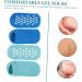 minkissy 4 Pairs Gel Socks Foot Women's Socks Miss Vegetable Gel - Buy Online on SooperMarket.com
