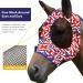 Harrison Howard Elasticity Horse Fly Mask - Excellent Comfort & UV Protection for Your Horse - Buy Online on SooperMarket.com