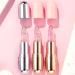 Shop Aderier 3PCS Glimmer Balm - Vegan pH Color Changing Lip Balm & Glitter Confetti | Hydrate & Plump Pink Shimmer Lipstick - International Shipping Available - Buy Online on SooperMarket.com