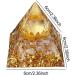 Orgonite Crystal Pyramid Crystals Tiger's Eye Reiki Orgonite Gemstones Protection Crystals Energy Gain Generator for Yoga Meditation Indoor Handmade Decor for Lencyh - Buy Online on SooperMarket.com
