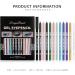 Joyeee 12 Colored Glitter Eyeliner Pencil Set Eye Liner Pen Brown Blue Red White Green Glitter Black Eyeliner Eyeshadow Waterproof Smudgeproof Long Lasting Gel Eyeliner Make Up for Girl Women Gift #042 - Buy Online on SooperMarket.com