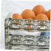COOLHIYA Egg Cartons Egg Carton Eggs Fridge Door Egg Holder Egg Holder for Fridge Door Egg Stand Storage Box Side Door Green 31.00X17.50X10.50CM - Buy Online on SooperMarket.com