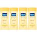 x4 Vaseline Intensive Care Essential Healing Dry Skin Body Lotion 200ml