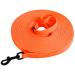 Tag trag leash for dogs drag line 5m/10m/15m/20m with handle and D-ring waterproof and easy to clean dog leash training line for small medium-sized dogs (orange 5m) 5m orange