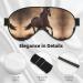 Running Horses Print Ultra-Soft Light-Blocking Eye Mask for Optimal Comfort and Restful Sleep - Buy Online on SooperMarket.com