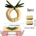 Face Washing Wristbands and Headband Set Pineapple Face Wash Headband Coral Fleece Spa Headband Set Cute Plush Hair Holder for Washing Face Face Wash Headband - Buy Online on SooperMarket.com