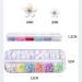 Belicey 3D Colorful Acrylic Flower Nail Charms Kit with AB Nail Gems - DIY Nail Art Rhinestones and Crystals Set - Buy Online on SooperMarket.com