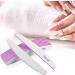 Nail File and Buffer Set 15 Pack Icluding 10 PCS Professional 100/180 Grit Double Sided Nail Files for Acrylic and Gel Nails and 5 PCS Nail Buffer Block for Natural Nails 8 PCS - Buy Online on SooperMarket.com