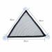 2 Pcs Mesh Reptile Hammocks Lizard Hammock Mesh Lizard Hammock Breathable Reptile Hammock Reptile Hammock Toy Triangular Hanging Net Reptile Hammock for Reptiles Such as Lizards Geckos (30x30x30) - Buy Online on SooperMarket.com
