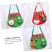 Anneome Santa Pants Treat Bags 3pcs Christmas Bag Candy Bags Cloth Goodie Bags Grocery Bags Xmas Candy Pouch Christmas Bag - Buy Online on SooperMarket.com