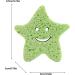 Toseky Kids Bath Sponge | Soft Baby Body Wash Scrubber Wood Pulp Sponge | Shower Sponge Dead Skin Remover Cute Shower Brush Bath Supplies for Toddler Kids Baby Green - Buy Online on SooperMarket.com