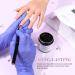 Saviland UV Gel Kit - 2 Pieces Clear & Light Pink Nail Extension & Repair Gel 3.53 oz with Nail Brush & Shapes - Large Capacity Soak-Off UV Gel Set for Perfect Nails - Buy Online on SooperMarket.com