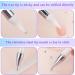 Andibro Rhinestone Picker Tool Set Dual-end Diamond Dotting Pens Wax Pencil Acrylic Pickup Kit for Nail Gems Stones DIY Nail Art Crafts 2 Dotting Pen 2 Wax Tip 2 Nail Art Tweezer(Black+White) - Buy Online on SooperMarket.com