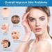 Microcurrent Face & Neck Massager for Wrinkle Reduction and Skin Tightening - Intelligent Facial Device for Contoured Beauty - Blue - Buy Online on SooperMarket.com