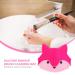KALLORY Silicone Makeup Applicator & Brush Cleaner Pad - Fox Shaped Cosmetic Scrubber Tool for Effortless Makeup Brush Cleaning - Buy Online on SooperMarket.com
