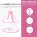 OSALADI Makeup Brush Cleaner Set - Silicone Sponge & Hanging Drying Net for Effortless Makeup Brush Cleaning | International Shipping Available - Buy Online on SooperMarket.com