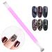 3pcs Pink Nail Polish Magnetic Stick Set - UV Gel Varnish Tool for Cat Eye Nail Art - Buy Online on SooperMarket.com