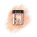 Stargazer UV Glitter Shaker Orange. Cosmetic glitter powder for use on the eyes lips face body hair and nails. UV Orange