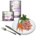 Mjamjam Premium Wet Dog Food - Tasty Turkey with Carrot & Good Turkey with Rice & Zucchini (6 x 200g) - International Shipping Available - Buy Online on SooperMarket.com