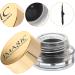 FOYTOKI 2pcs Waterproof Eyeliner Gel Eyeliner Pot Gel Liner Eyeliner Eye Liner Eyebrow Gel Cosmetic Eyeliner - Buy Online on SooperMarket.com