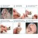 Hiibaby 2 x Sound Tubes + 6 x Ear Plugs/Pieces/Domes + 3in1 Hearing Aids Cleaning Tool - Buy Online on SooperMarket.com